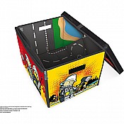 Lego City Fire Zipbin Large Toy Box Playmat