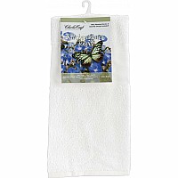 Charles Craft Kitchen Mates Hemmed Towel 14 Count 15"x25"