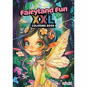 Fairyland Fun XXL Coloring Book