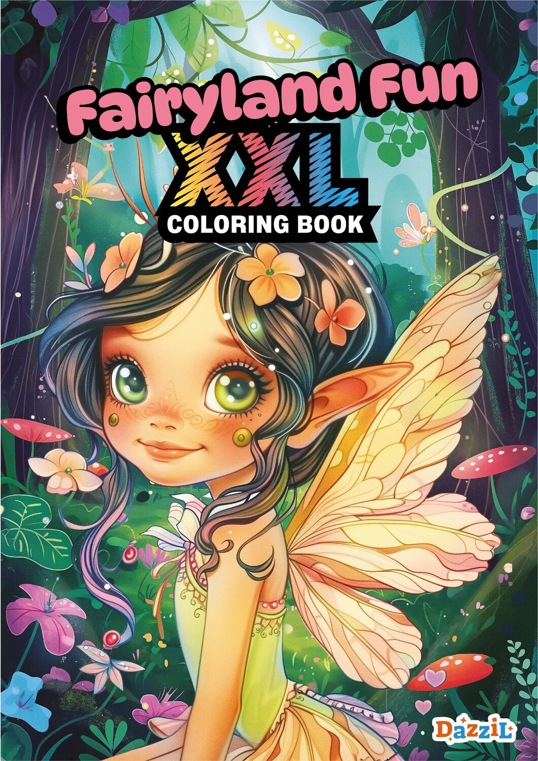 Fairyland Fun XXL Coloring Book