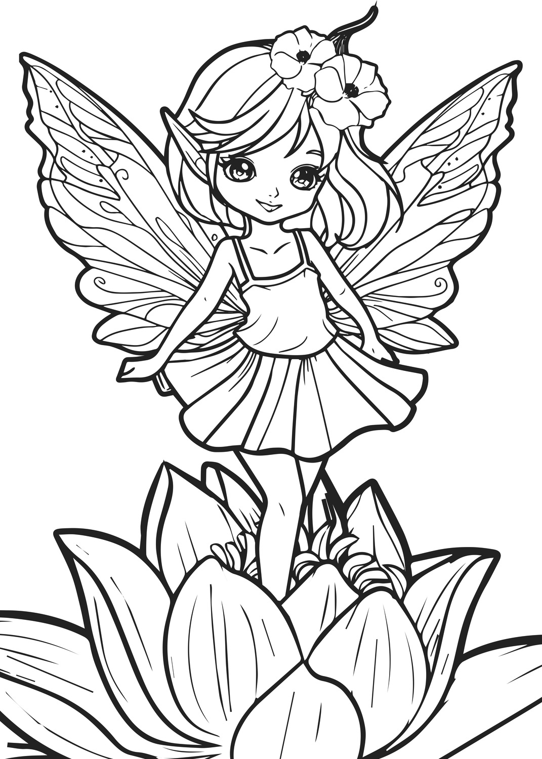 Fairyland Fun XXL Coloring Book