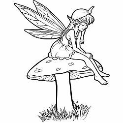 Fairyland Fun XXL Coloring Book