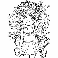 Fairyland Fun XXL Coloring Book