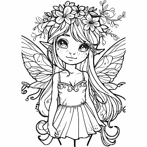 Fairyland Fun XXL Coloring Book