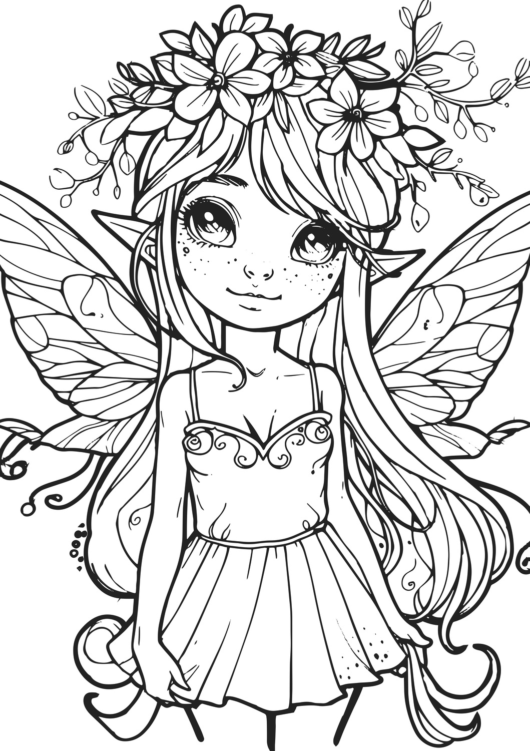 Fairyland Fun XXL Coloring Book