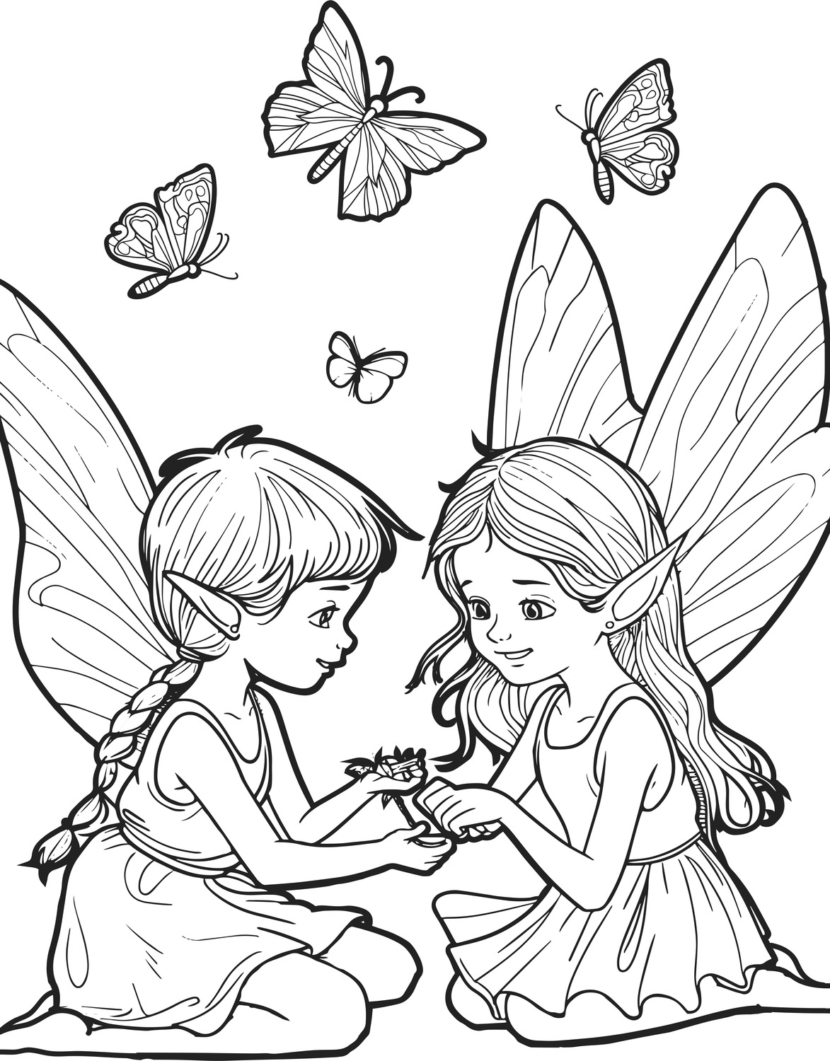 Fairyland Fun XXL Coloring Book
