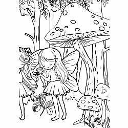 Fairyland Fun XXL Coloring Book