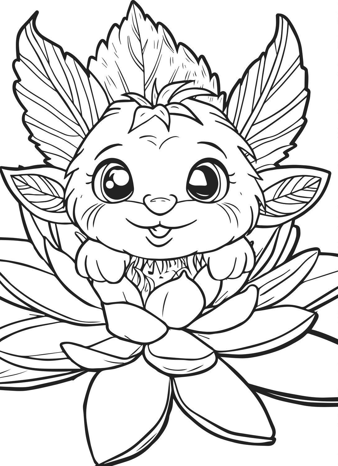 Fairyland Fun XXL Coloring Book