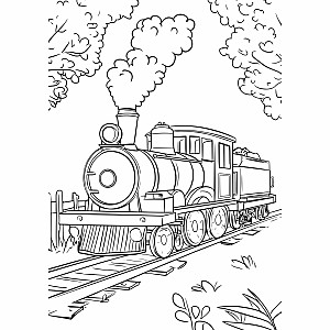 Wheels and Wings XXL Coloring Book