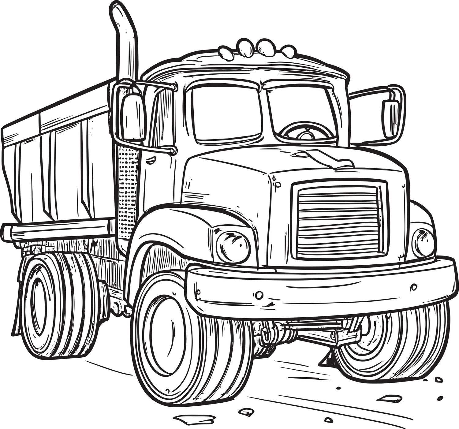 Wheels and Wings XXL Coloring Book