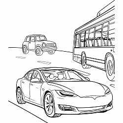 Wheels and Wings XXL Coloring Book