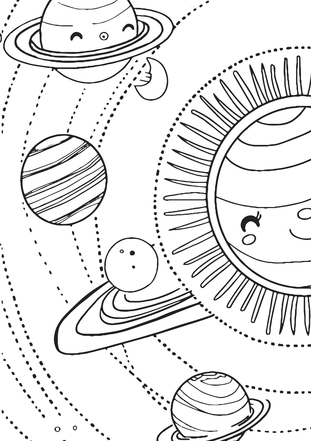 Space Race XXL Coloring Book