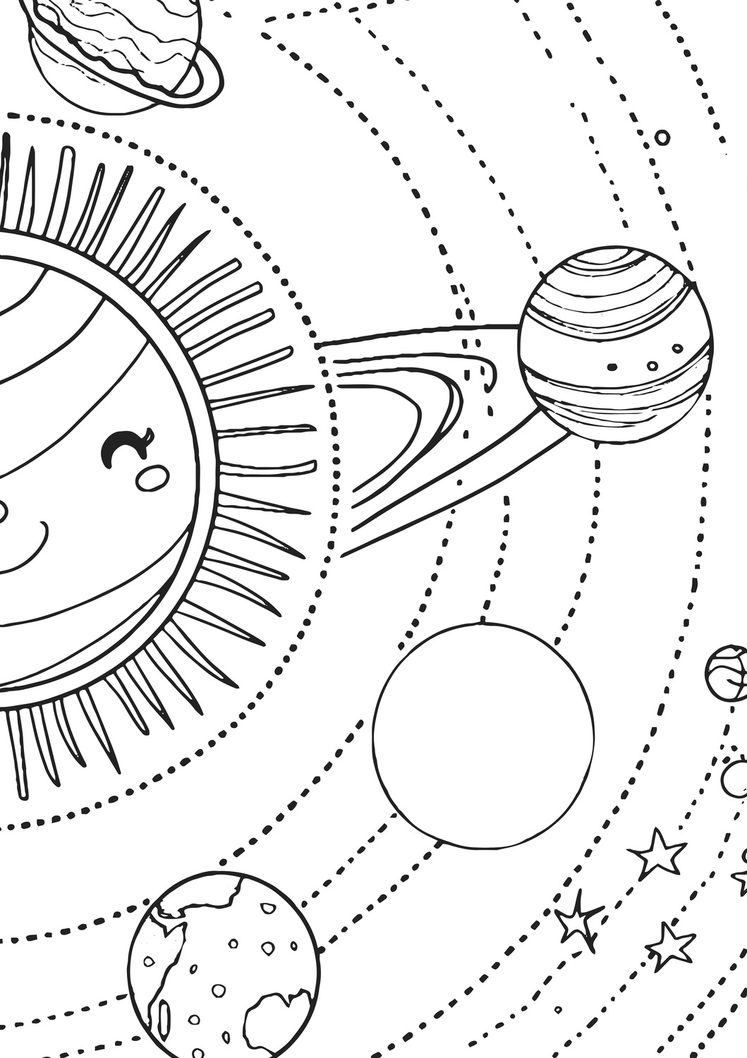 Space Race XXL Coloring Book