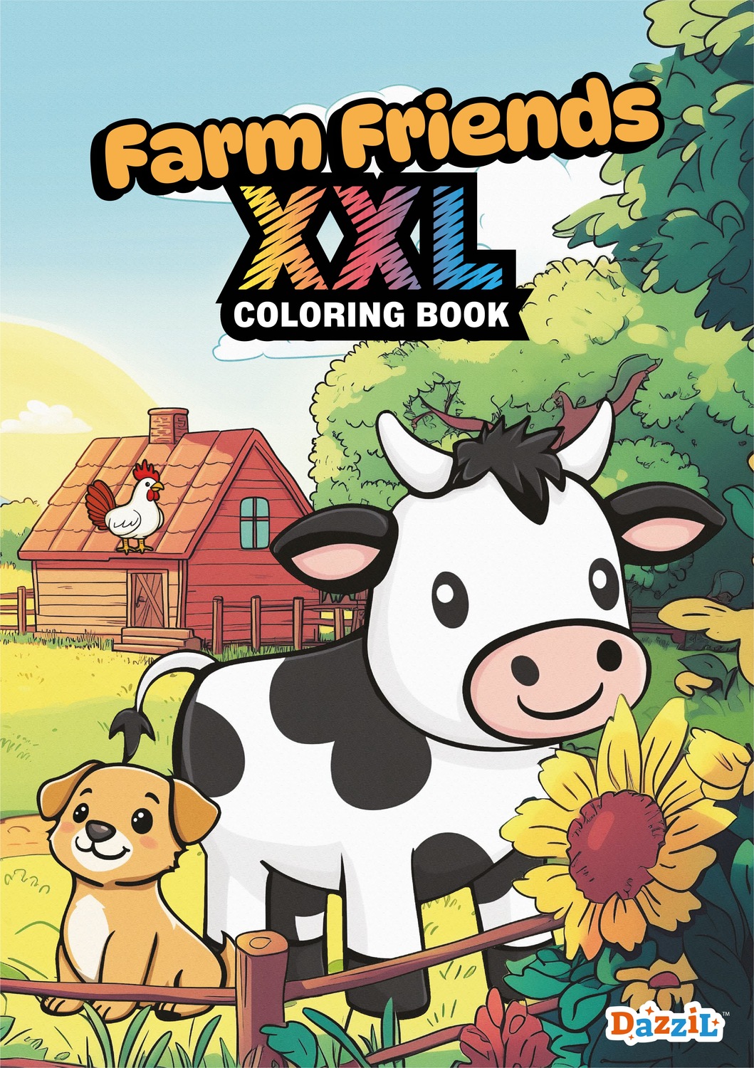 Farm Friends XXL Coloring Book
