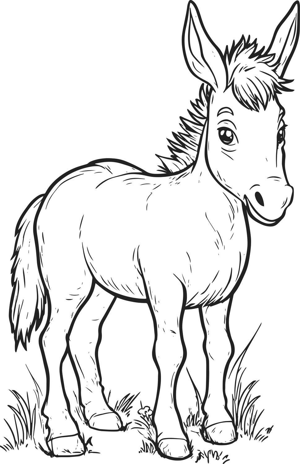 Farm Friends XXL Coloring Book