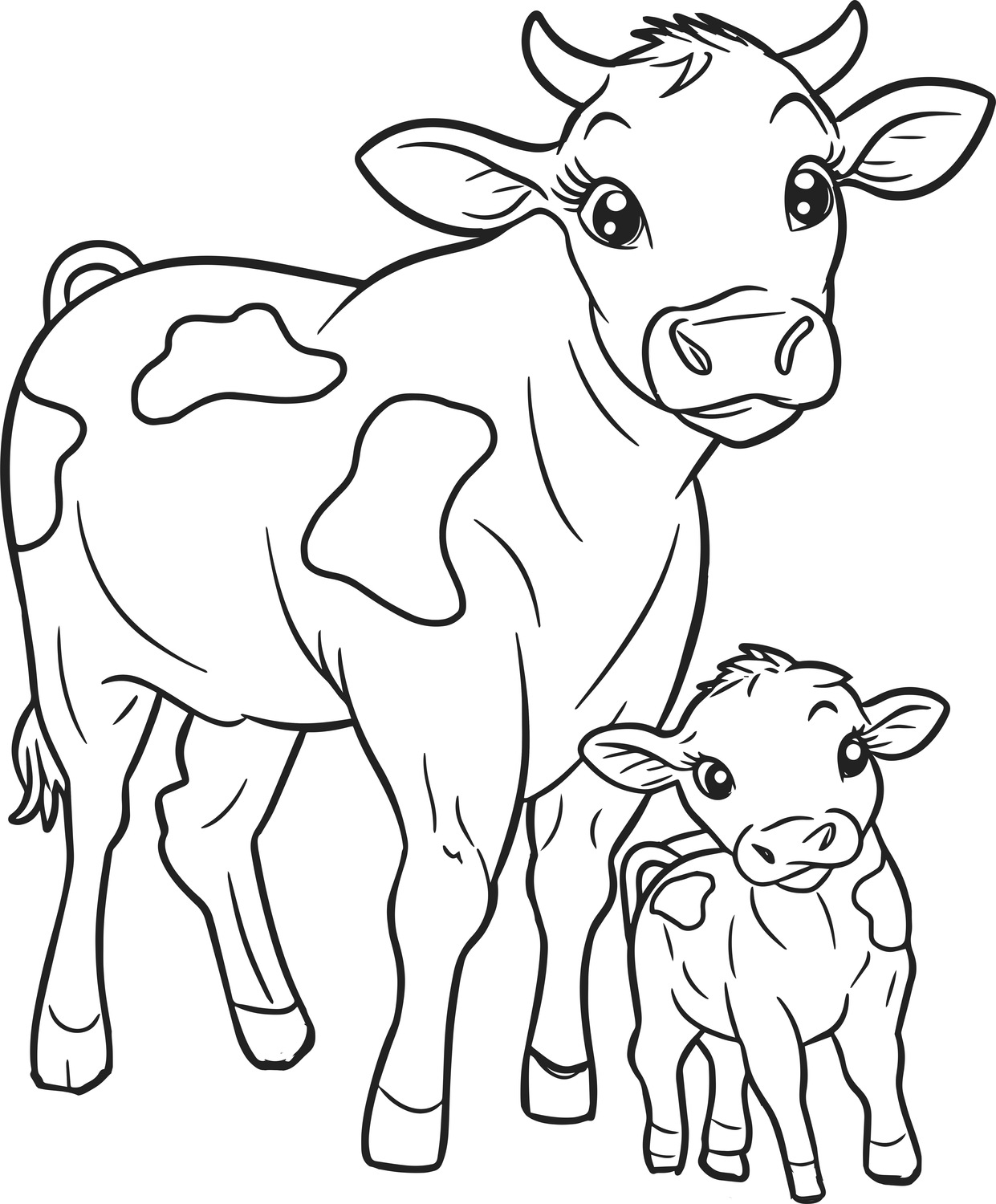 Farm Friends XXL Coloring Book