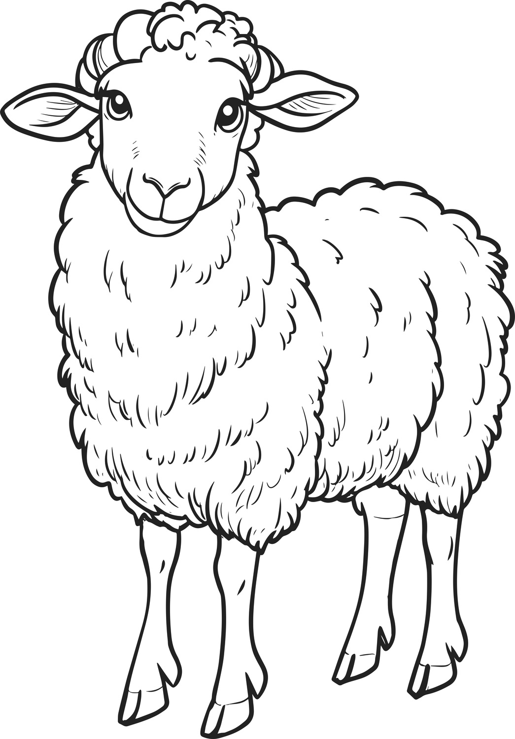 Farm Friends XXL Coloring Book