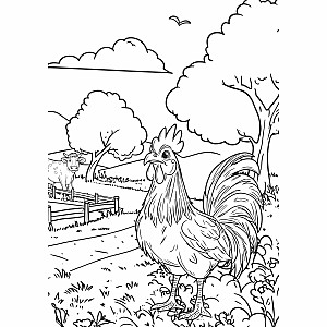 Farm Friends XXL Coloring Book