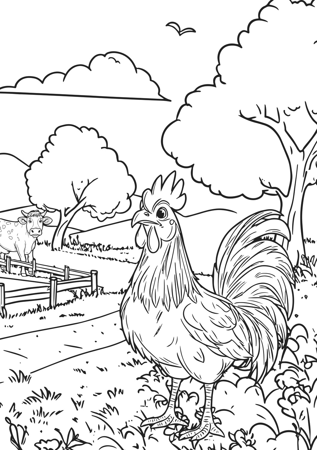 Farm Friends XXL Coloring Book