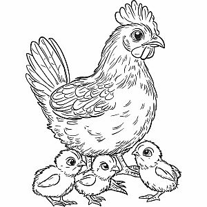 Farm Friends XXL Coloring Book