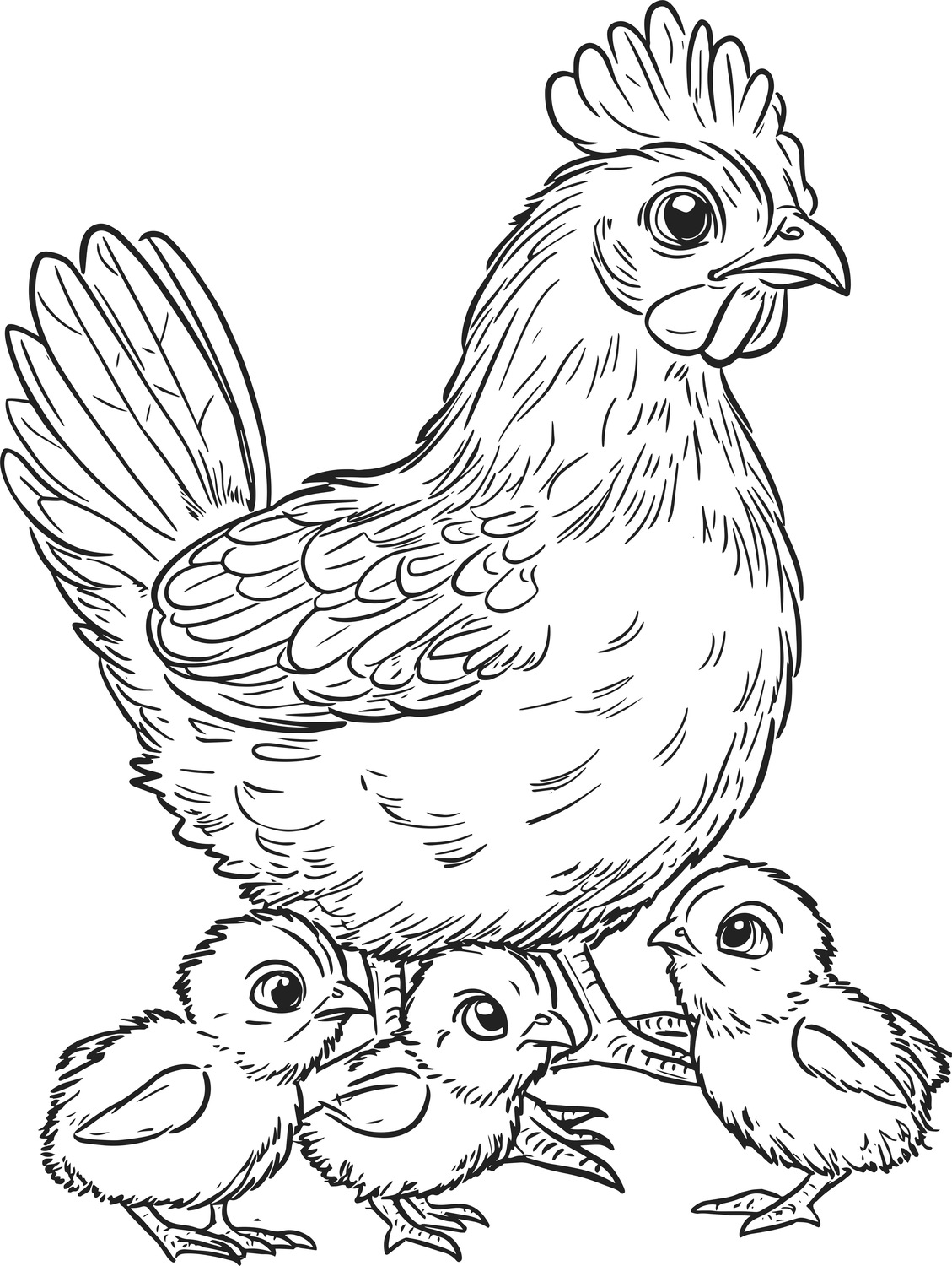 Farm Friends XXL Coloring Book