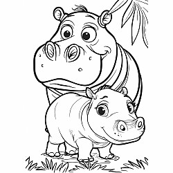 Animal Kingdom XXL Coloring Book