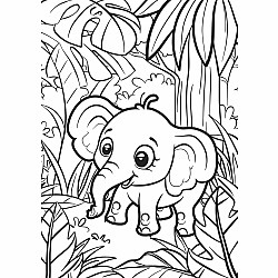 Animal Kingdom XXL Coloring Book