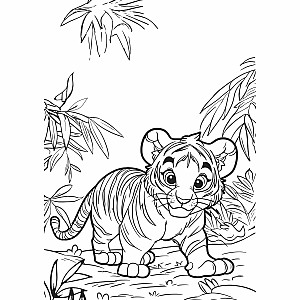 Animal Kingdom XXL Coloring Book