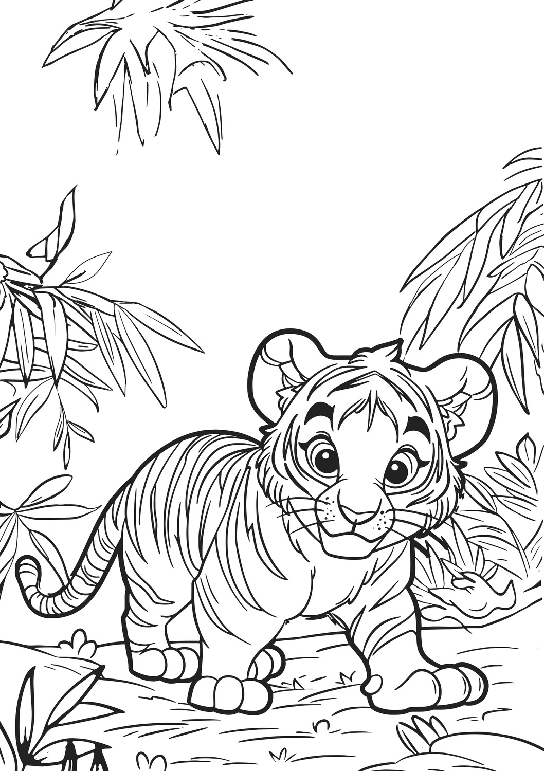 Animal Kingdom XXL Coloring Book