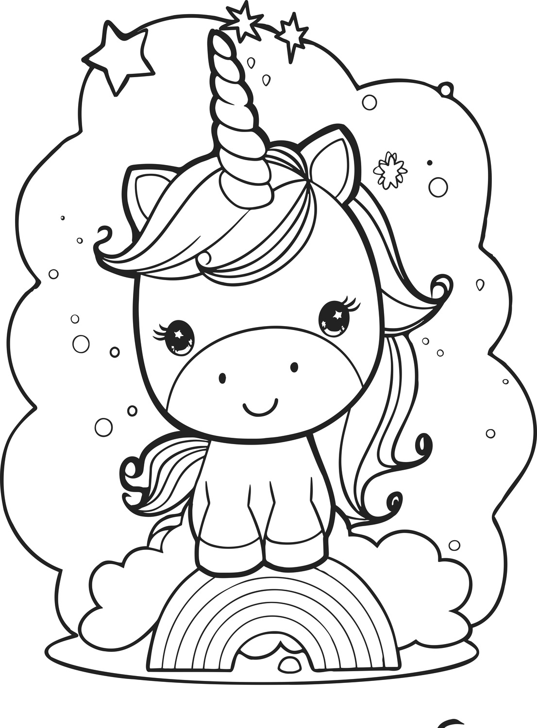 Unicorn Dreams XXL Coloring Book