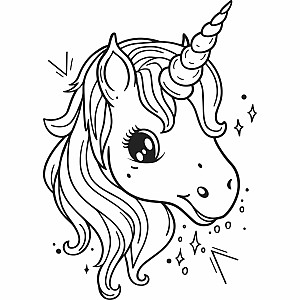 Unicorn Dreams XXL Coloring Book
