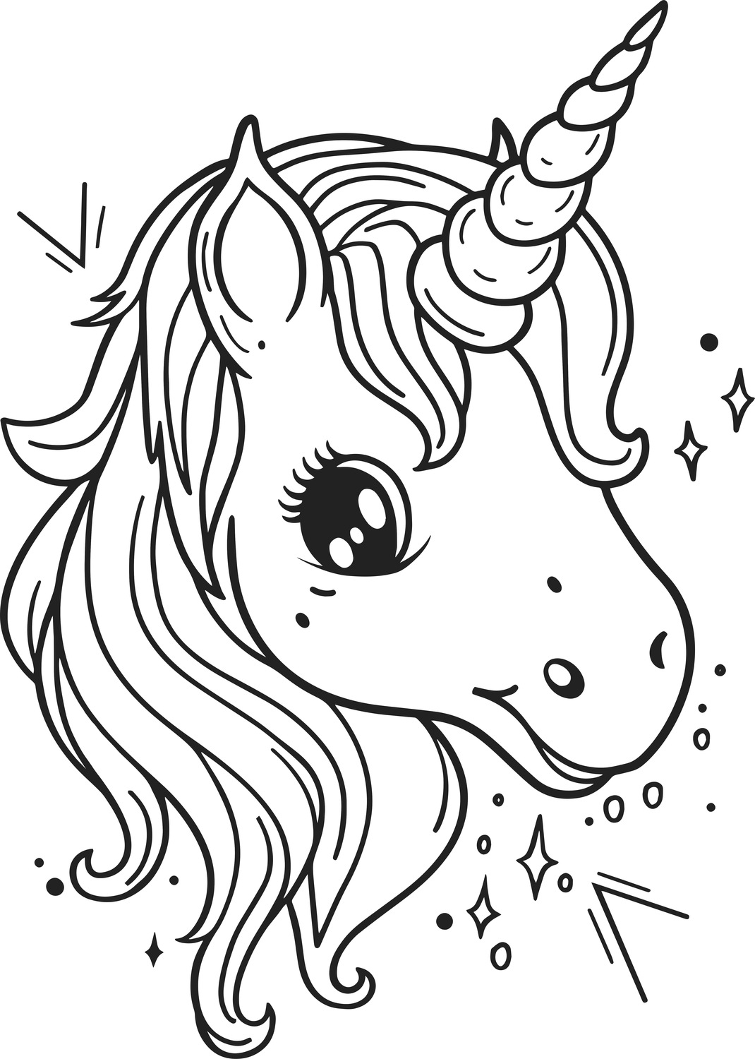 Unicorn Dreams XXL Coloring Book