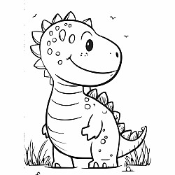 Dino-Mite XXL Coloring Book