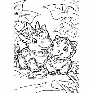 Dino-Mite XXL Coloring Book