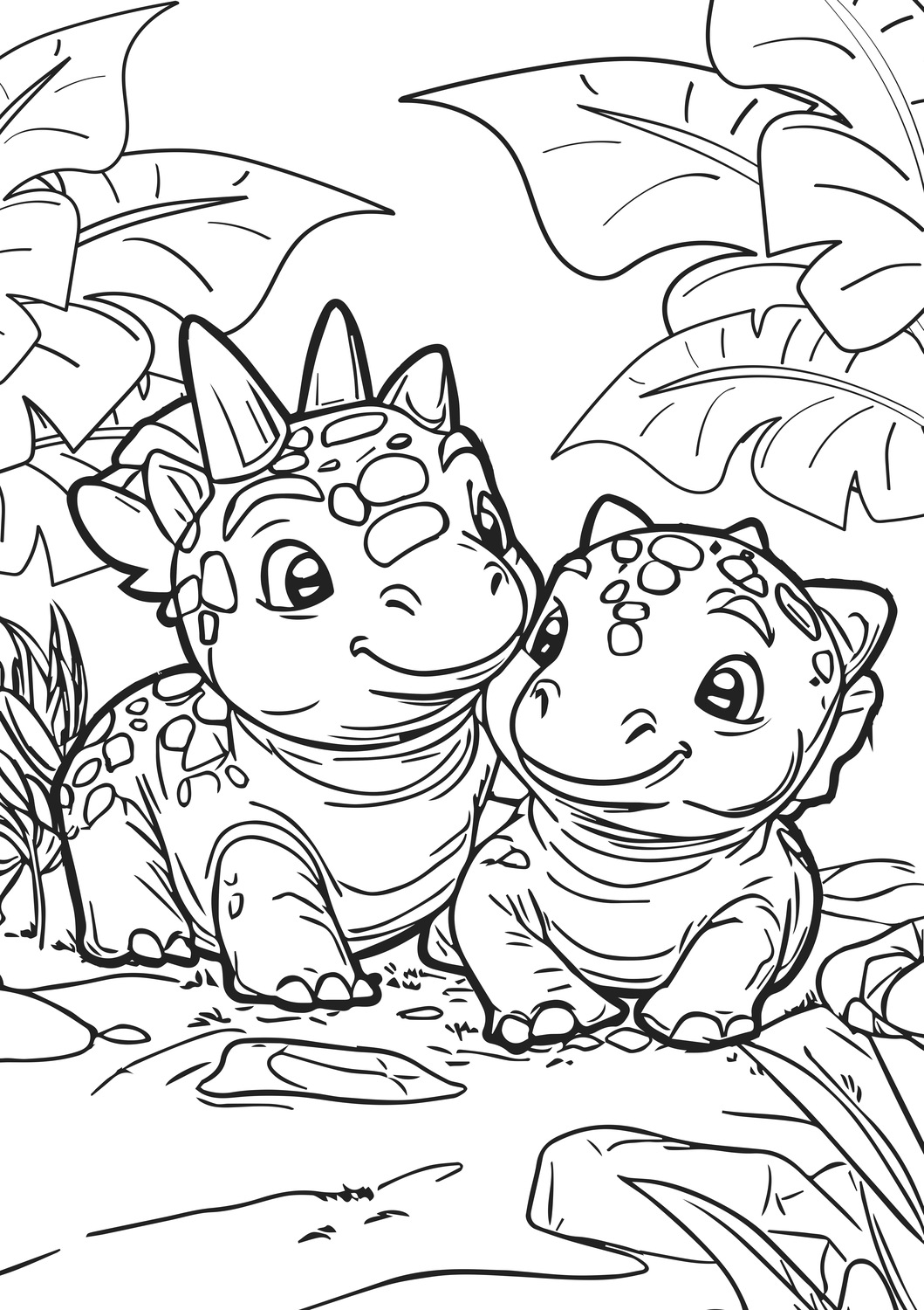 Dino-Mite XXL Coloring Book