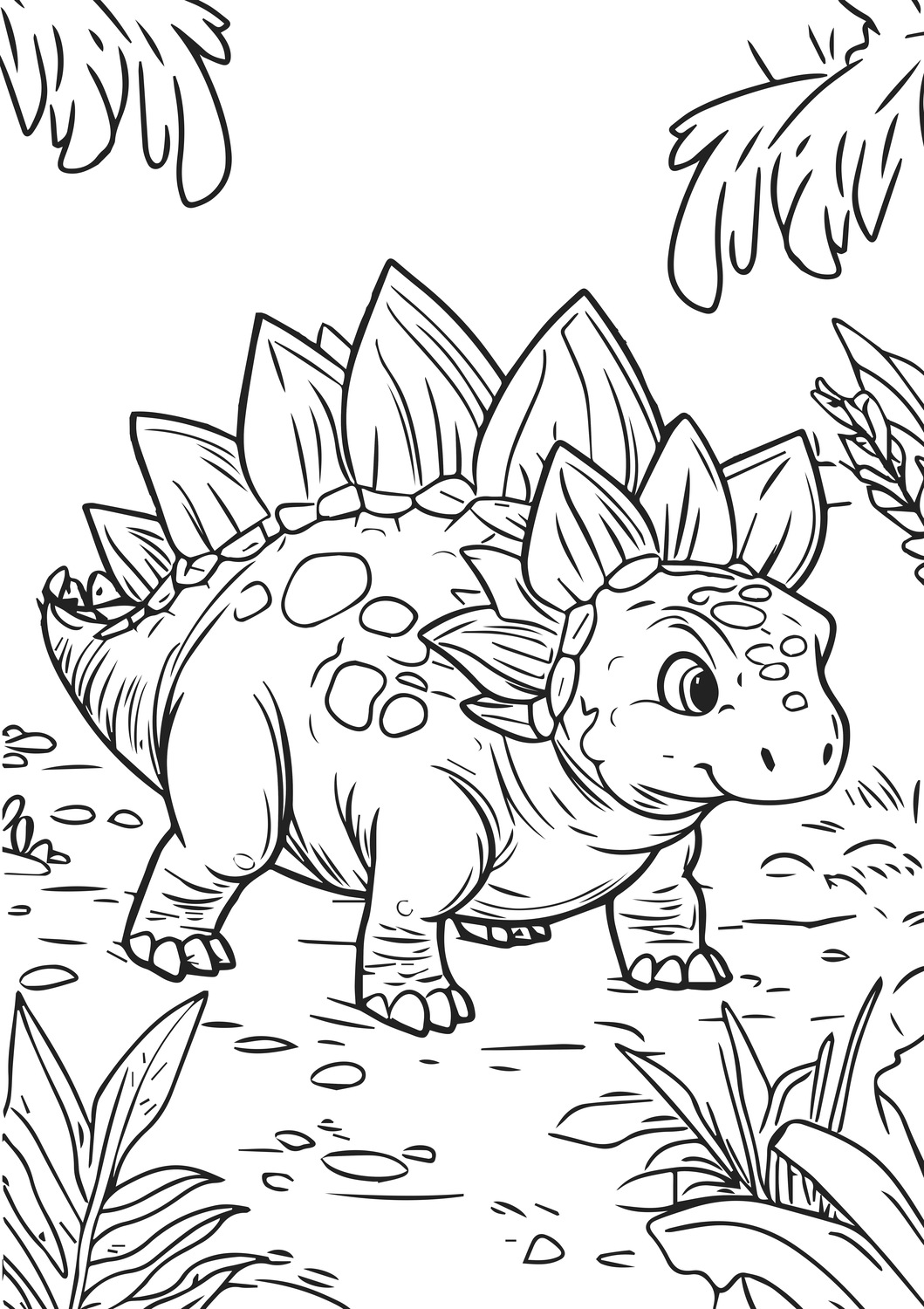 Dino-Mite XXL Coloring Book