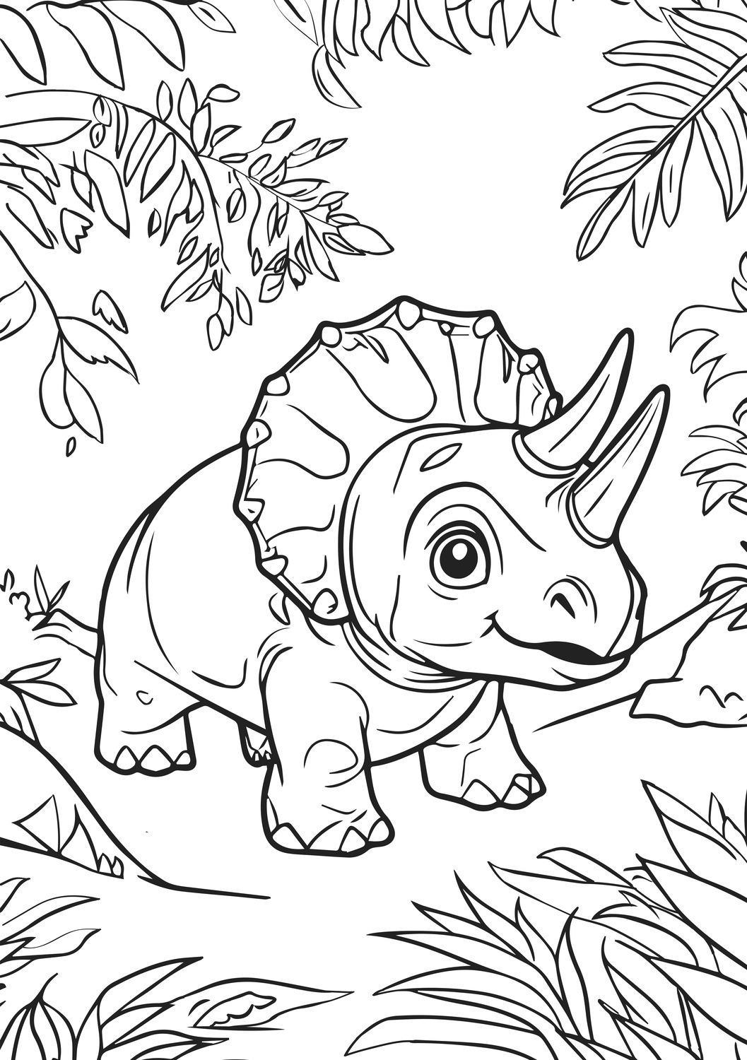 Dino-Mite XXL Coloring Book