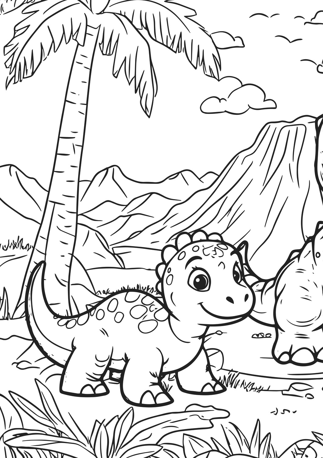 Dino-Mite XXL Coloring Book