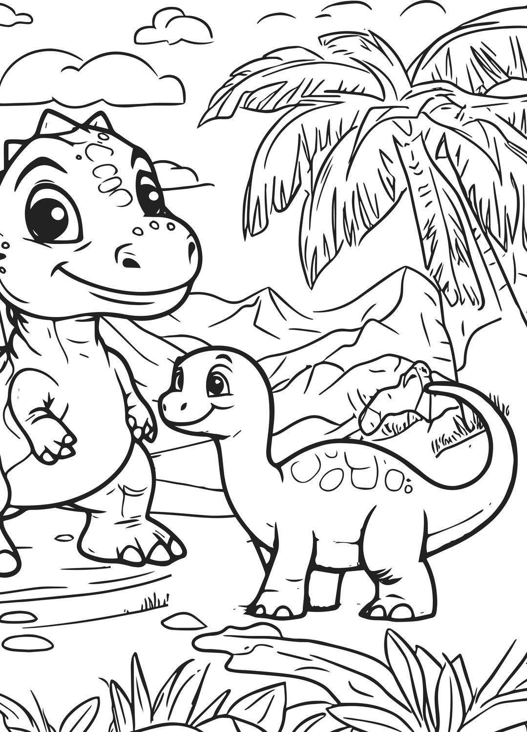 Dino-Mite XXL Coloring Book