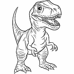 Dino-Mite XXL Coloring Book