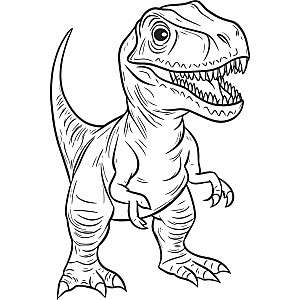 Dino-Mite XXL Coloring Book