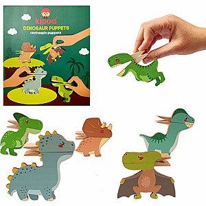 Clothespin Puppets Dinosaurs