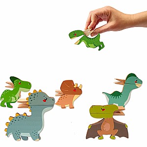 Clothespin Puppets Dinosaurs