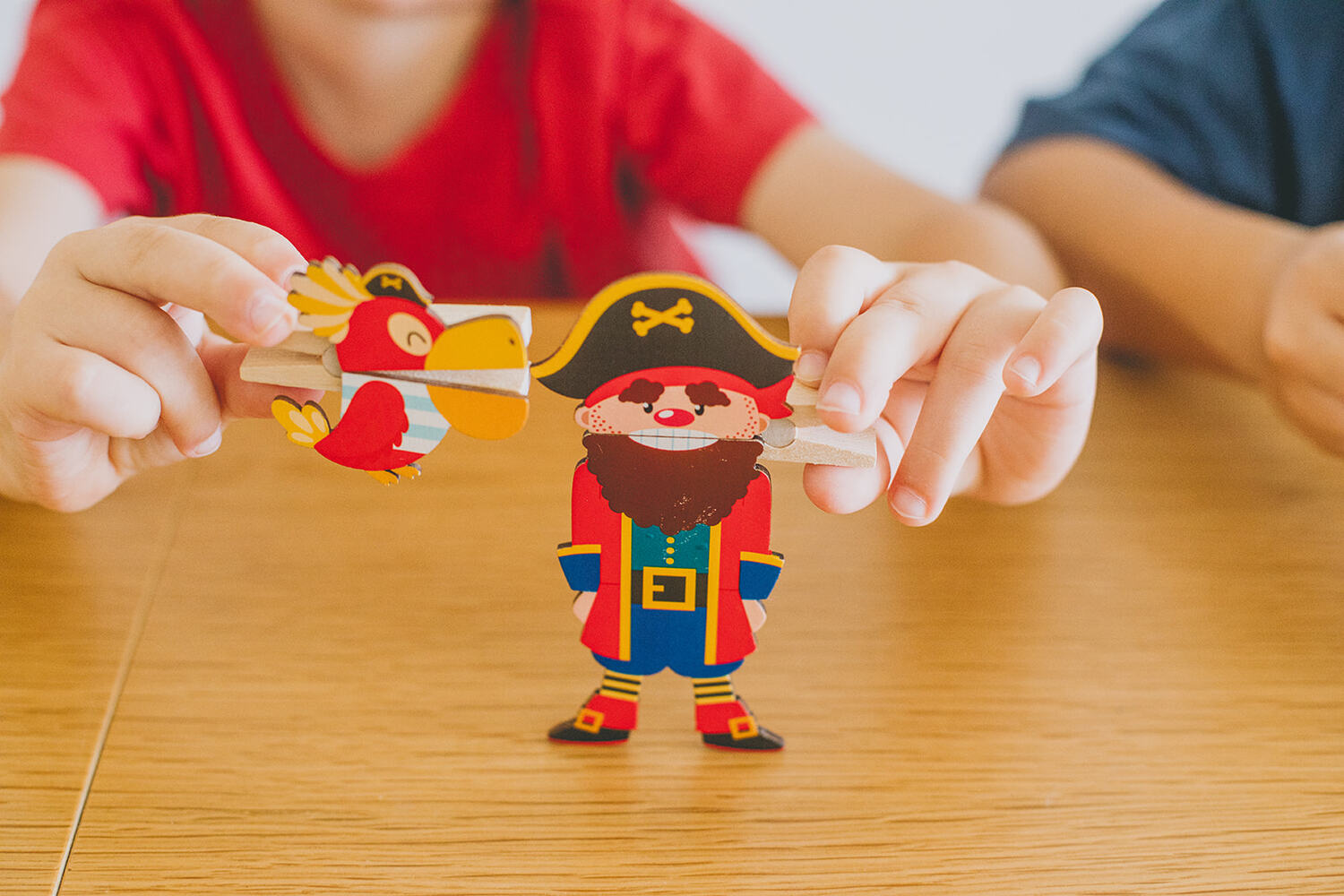 Clothespin Puppets Pirates