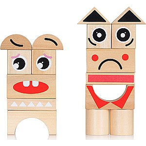 Expression Wooden Blocks