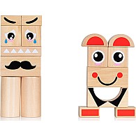 Expression Wooden Blocks