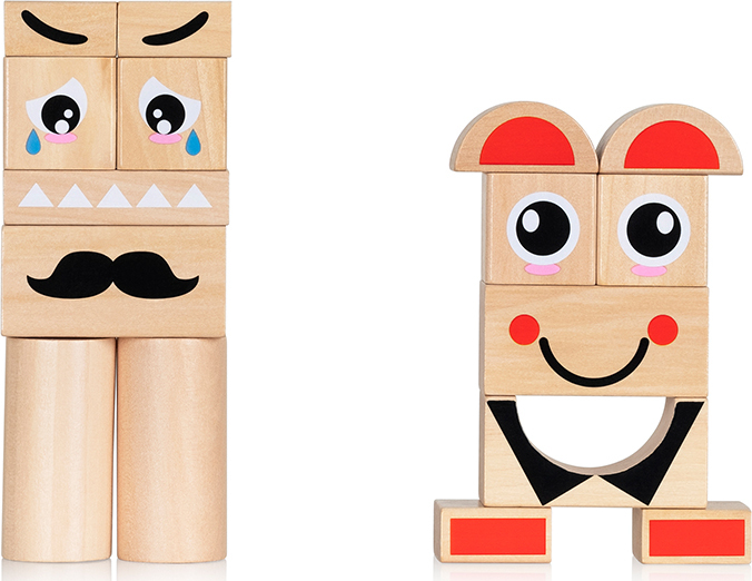 Expression Wooden Blocks