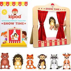 Wooden Tabletop Puppet Theater