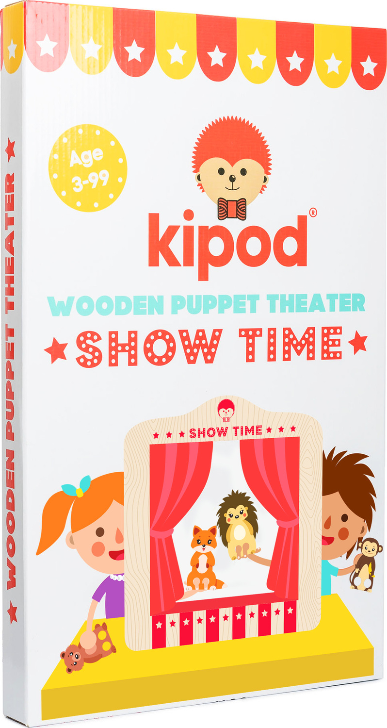 Wooden Tabletop Puppet Theater