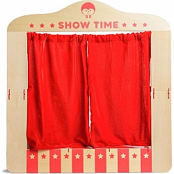 Wooden Tabletop Puppet Theater